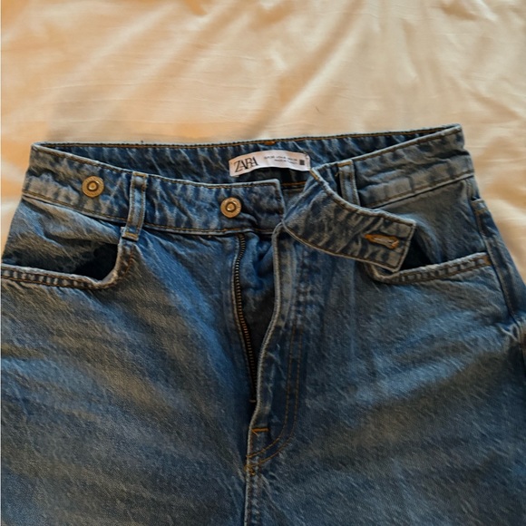 Wide Leg, High Waisted, Zara Jeans - Picture 3 of 4